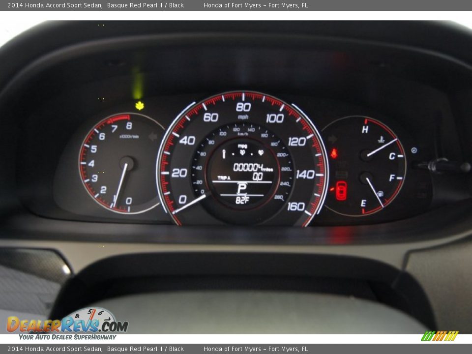 2014 Honda Accord Sport Sedan Basque Red Pearl II / Black Photo #22