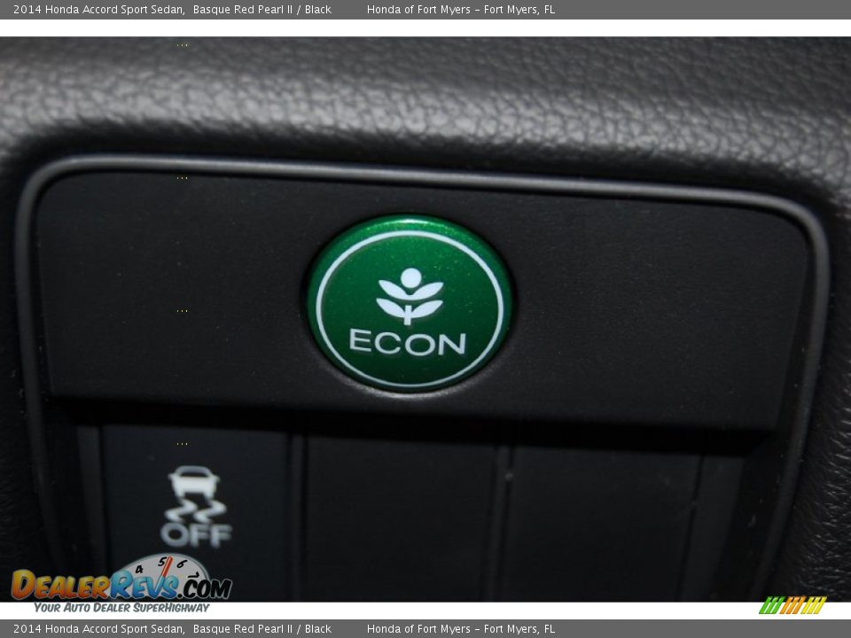 2014 Honda Accord Sport Sedan Basque Red Pearl II / Black Photo #23