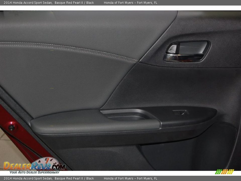 2014 Honda Accord Sport Sedan Basque Red Pearl II / Black Photo #24
