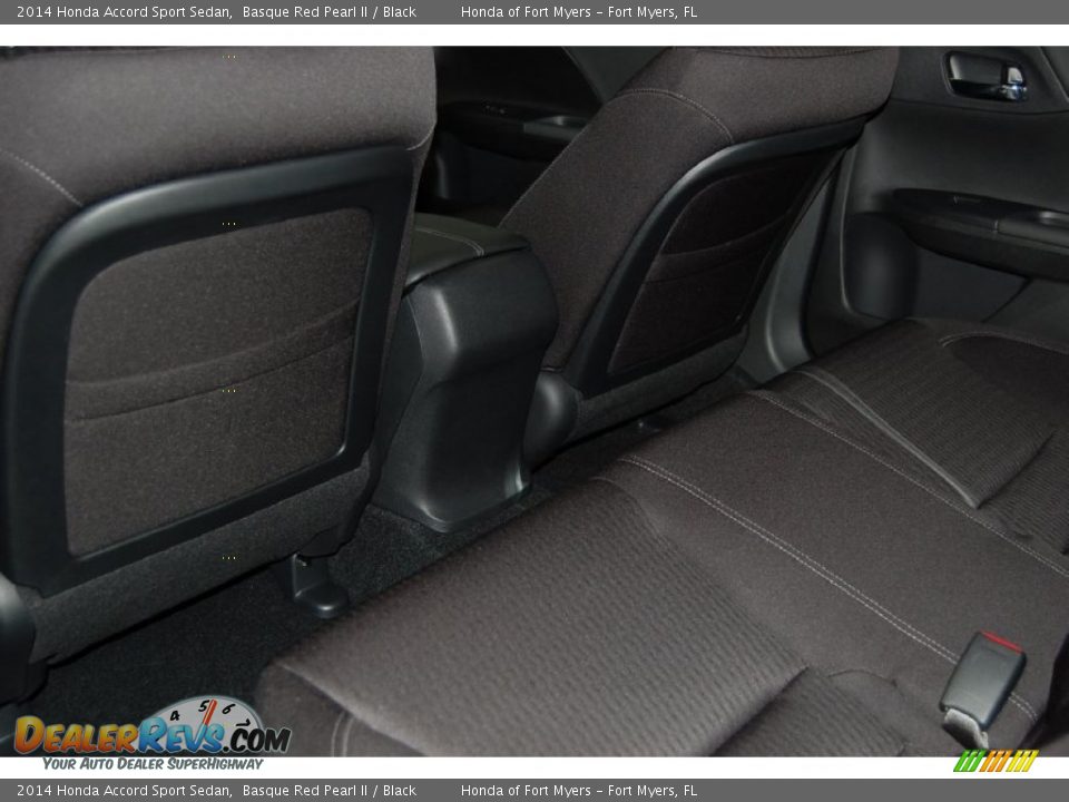 2014 Honda Accord Sport Sedan Basque Red Pearl II / Black Photo #25