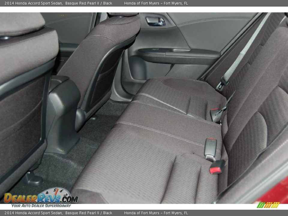 2014 Honda Accord Sport Sedan Basque Red Pearl II / Black Photo #26