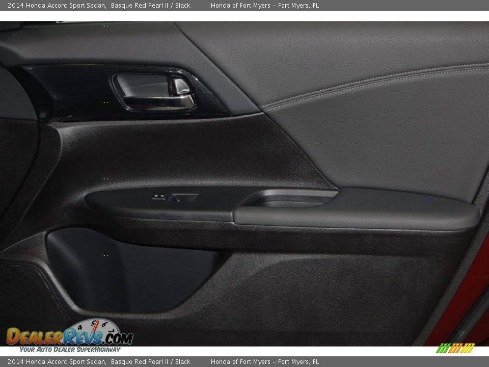 2014 Honda Accord Sport Sedan Basque Red Pearl II / Black Photo #28