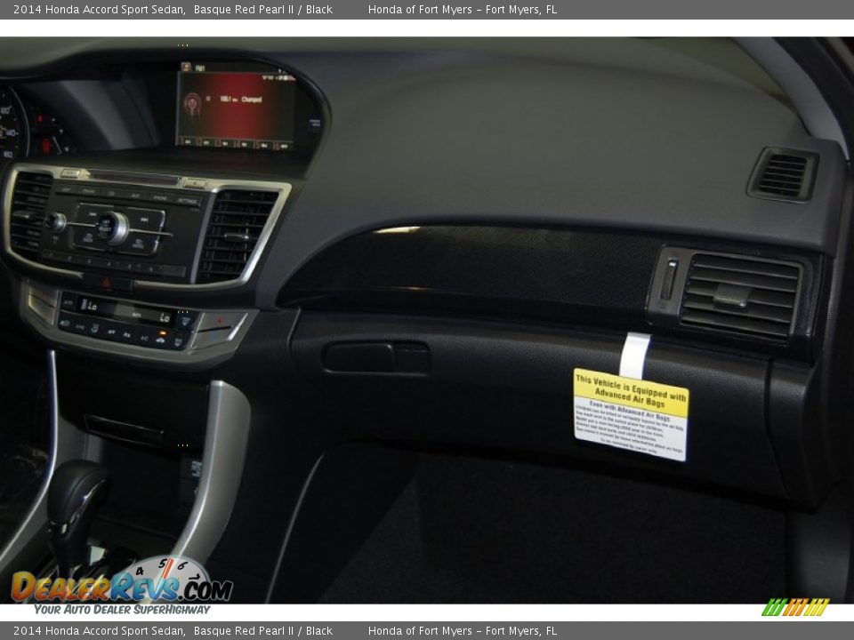 2014 Honda Accord Sport Sedan Basque Red Pearl II / Black Photo #29