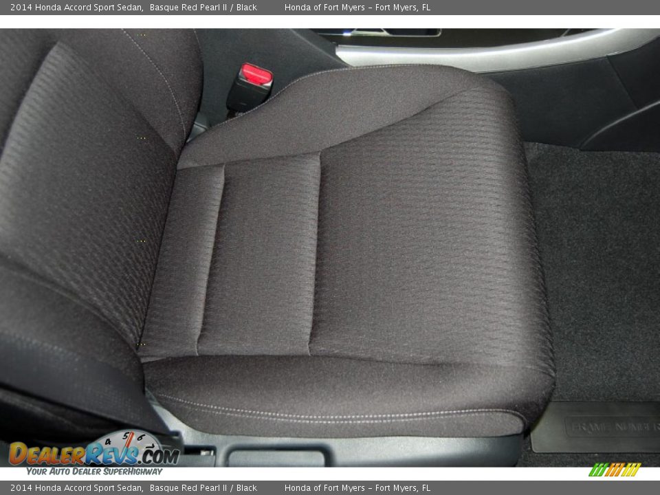2014 Honda Accord Sport Sedan Basque Red Pearl II / Black Photo #30