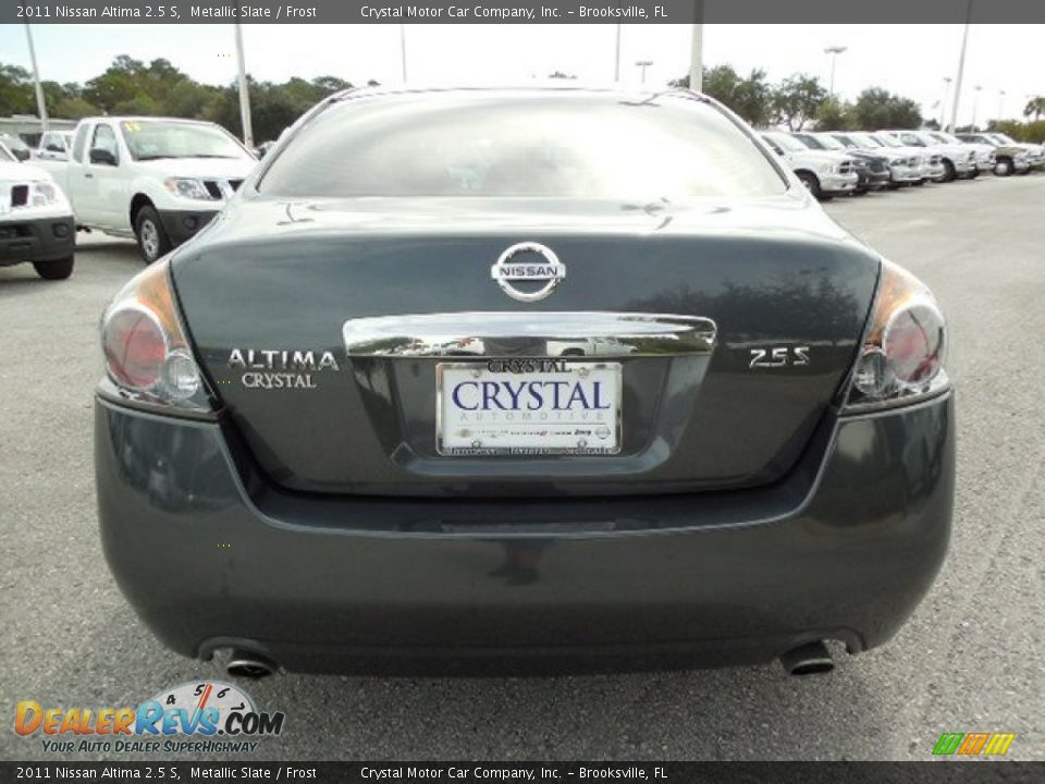 2011 Nissan Altima 2.5 S Metallic Slate / Frost Photo #7