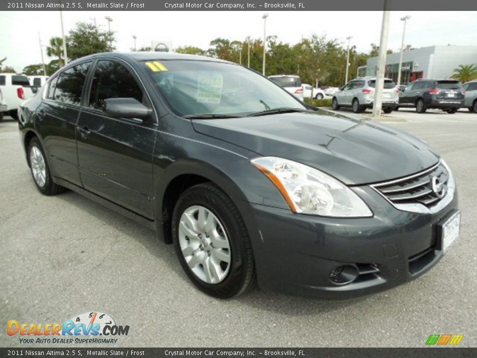 2011 Nissan Altima 2.5 S Metallic Slate / Frost Photo #10