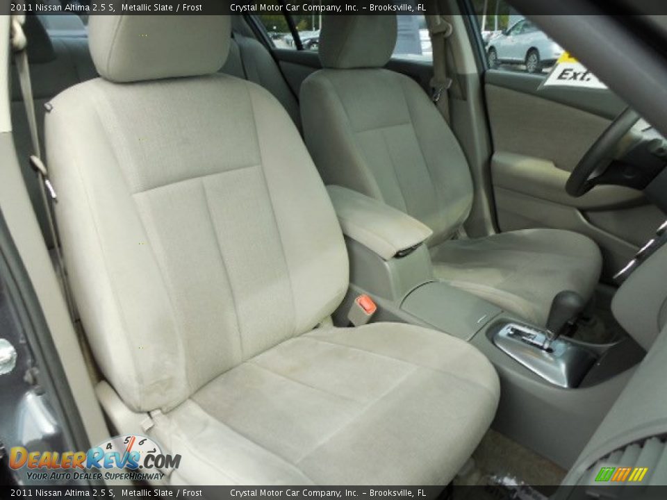 2011 Nissan Altima 2.5 S Metallic Slate / Frost Photo #12