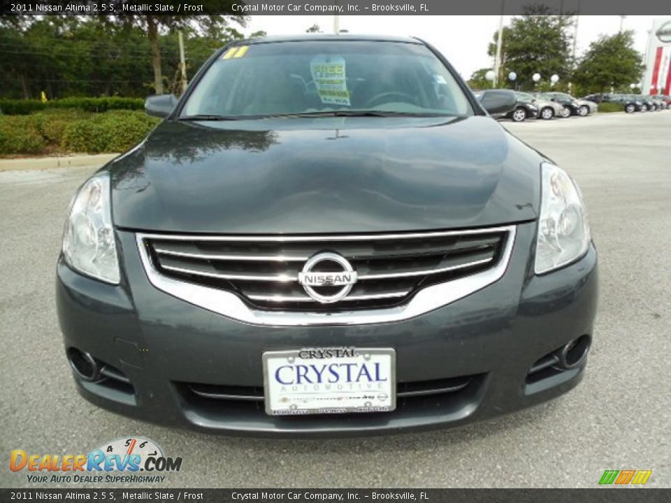 2011 Nissan Altima 2.5 S Metallic Slate / Frost Photo #13