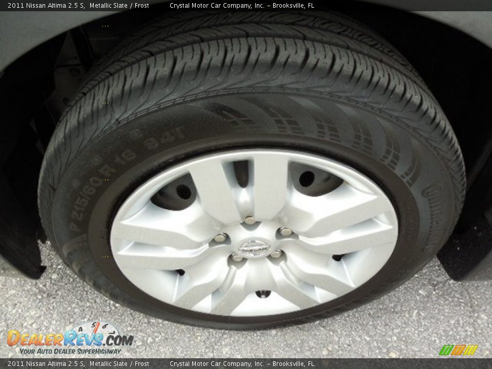 2011 Nissan Altima 2.5 S Metallic Slate / Frost Photo #14