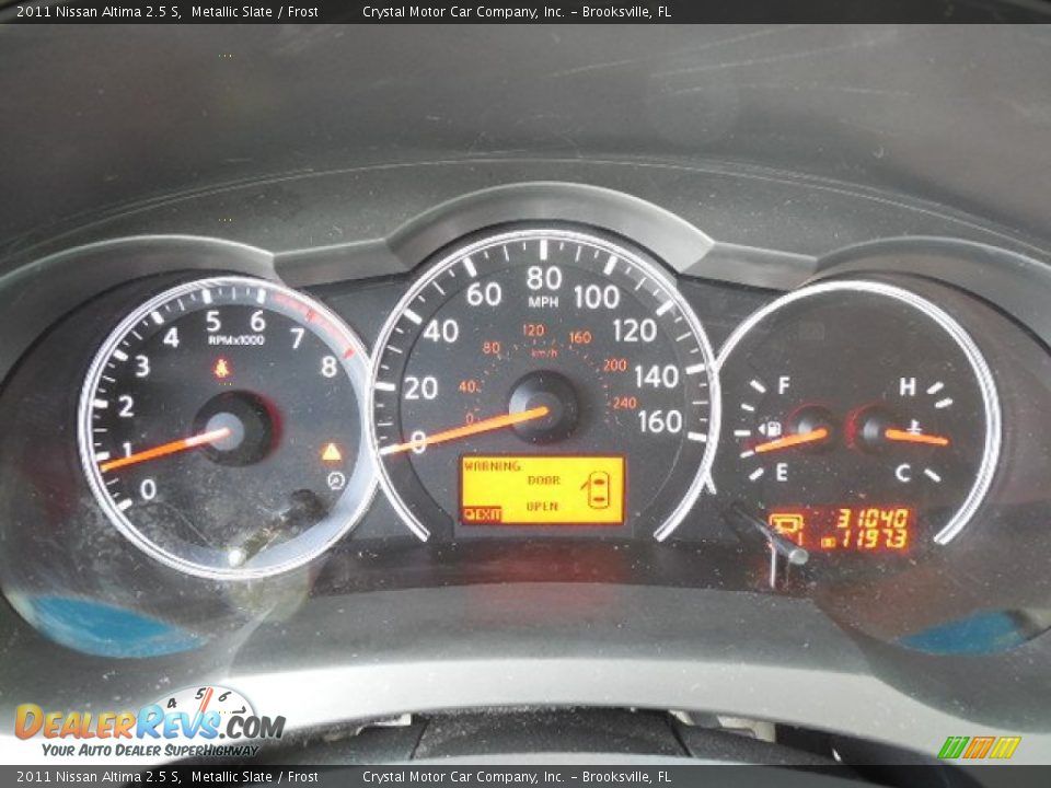 2011 Nissan Altima 2.5 S Metallic Slate / Frost Photo #19