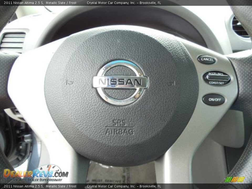 2011 Nissan Altima 2.5 S Metallic Slate / Frost Photo #22