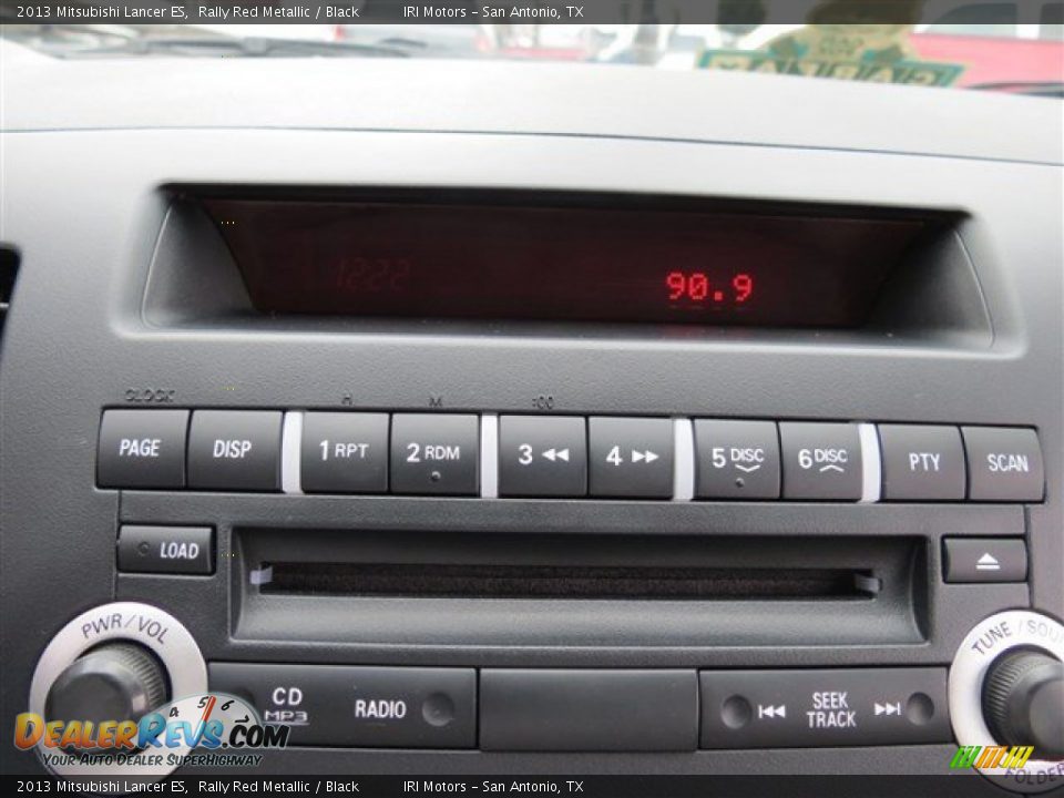 2013 Mitsubishi Lancer ES Rally Red Metallic / Black Photo #16