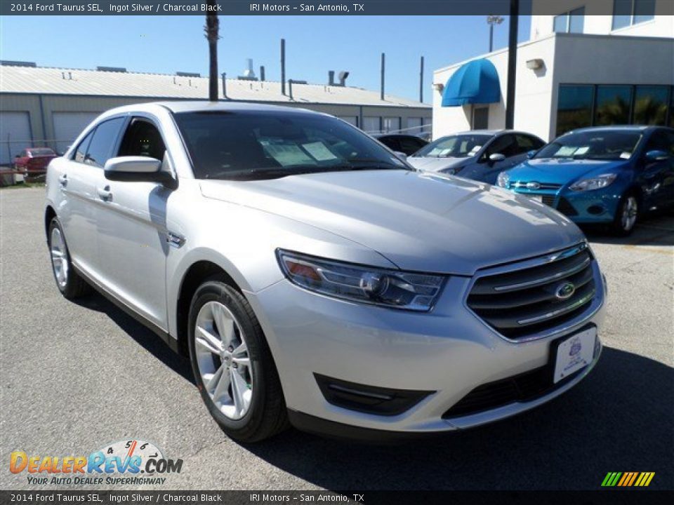 2014 Ford Taurus SEL Ingot Silver / Charcoal Black Photo #7