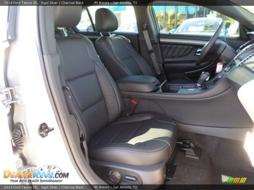 2014 Ford Taurus SEL Ingot Silver / Charcoal Black Photo #9