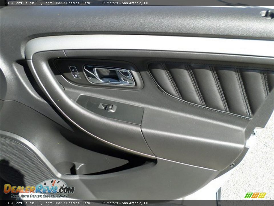 2014 Ford Taurus SEL Ingot Silver / Charcoal Black Photo #10