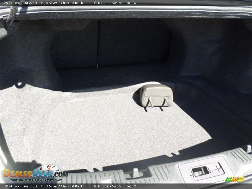 2014 Ford Taurus SEL Ingot Silver / Charcoal Black Photo #13
