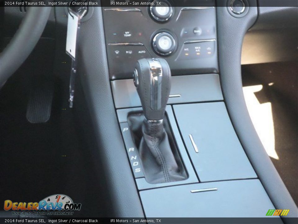 2014 Ford Taurus SEL Ingot Silver / Charcoal Black Photo #21