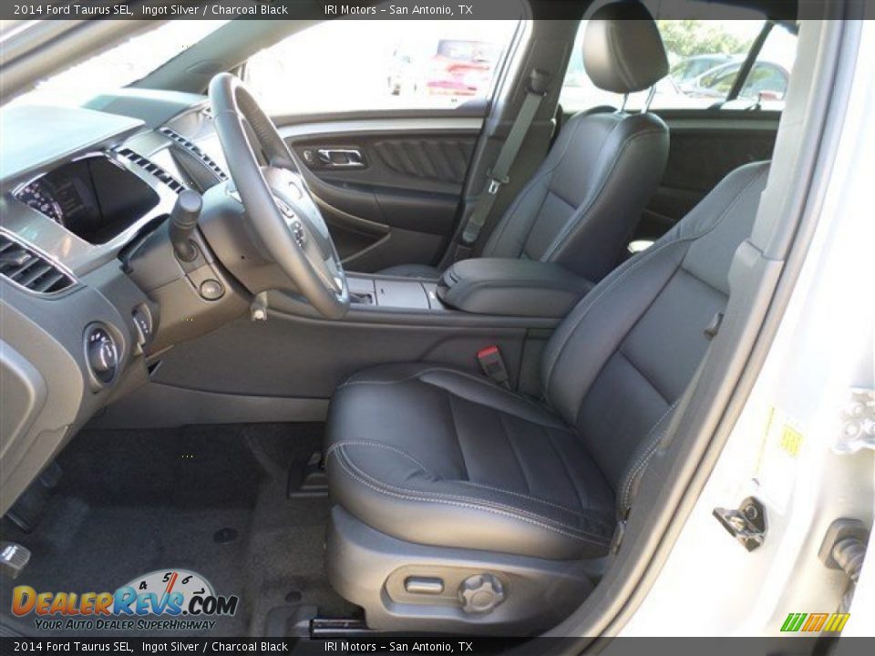 2014 Ford Taurus SEL Ingot Silver / Charcoal Black Photo #23