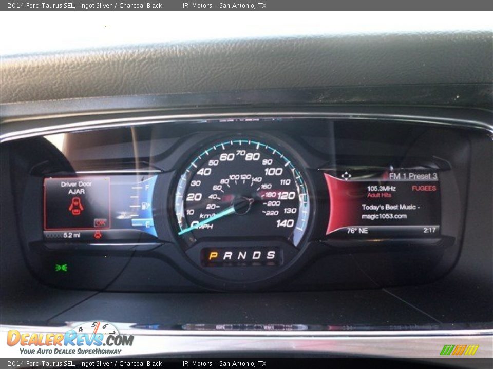 2014 Ford Taurus SEL Ingot Silver / Charcoal Black Photo #24