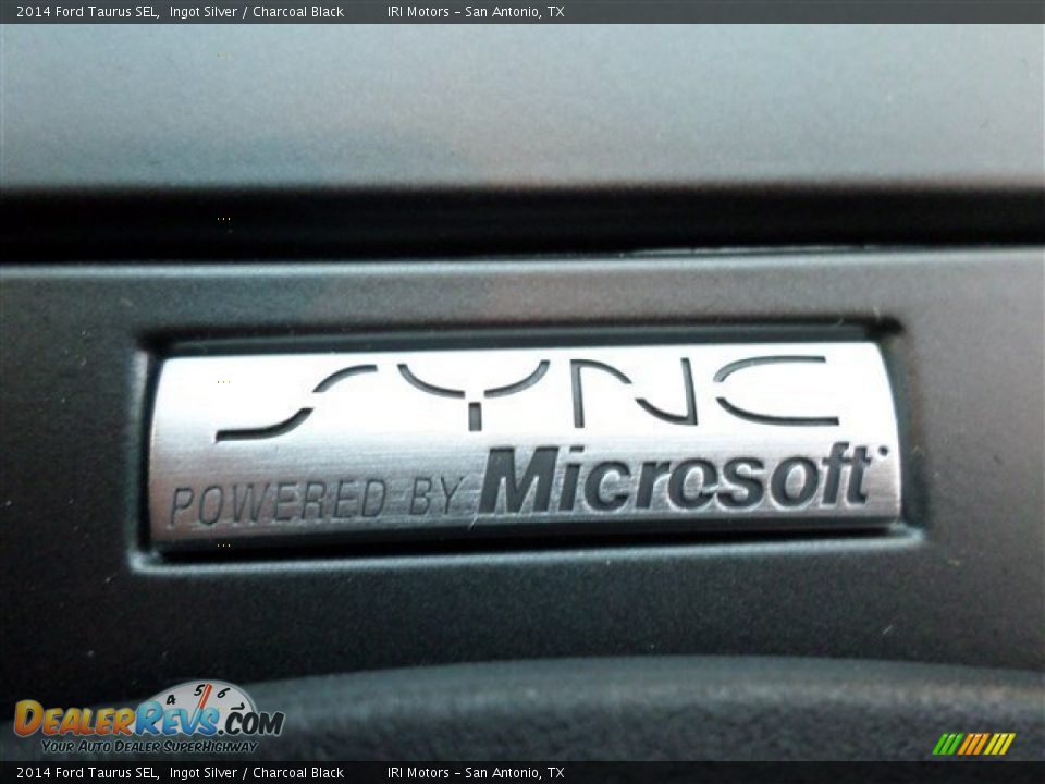 2014 Ford Taurus SEL Ingot Silver / Charcoal Black Photo #26