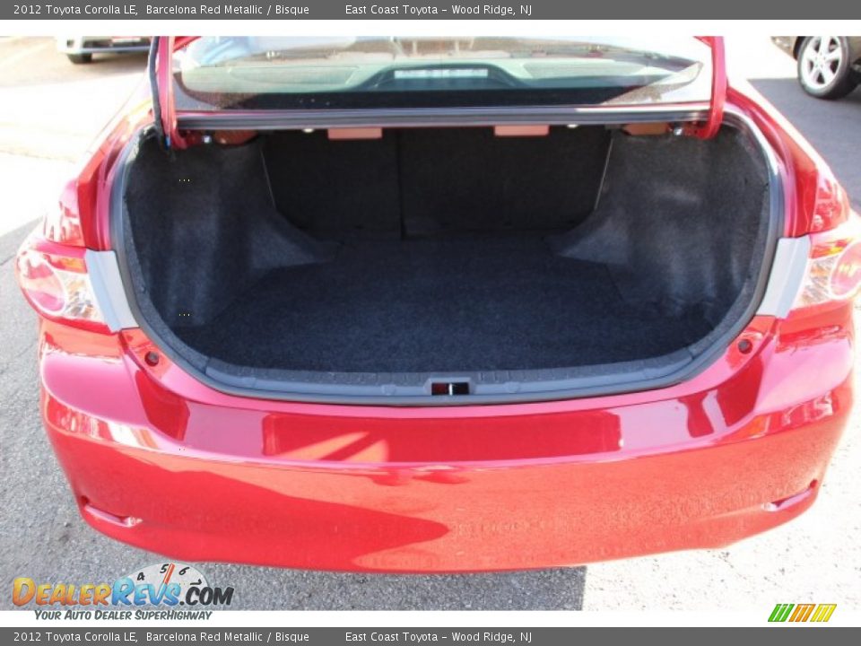 2012 Toyota Corolla LE Barcelona Red Metallic / Bisque Photo #7