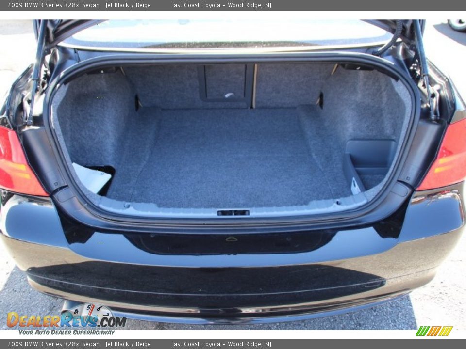 2009 BMW 3 Series 328xi Sedan Jet Black / Beige Photo #13