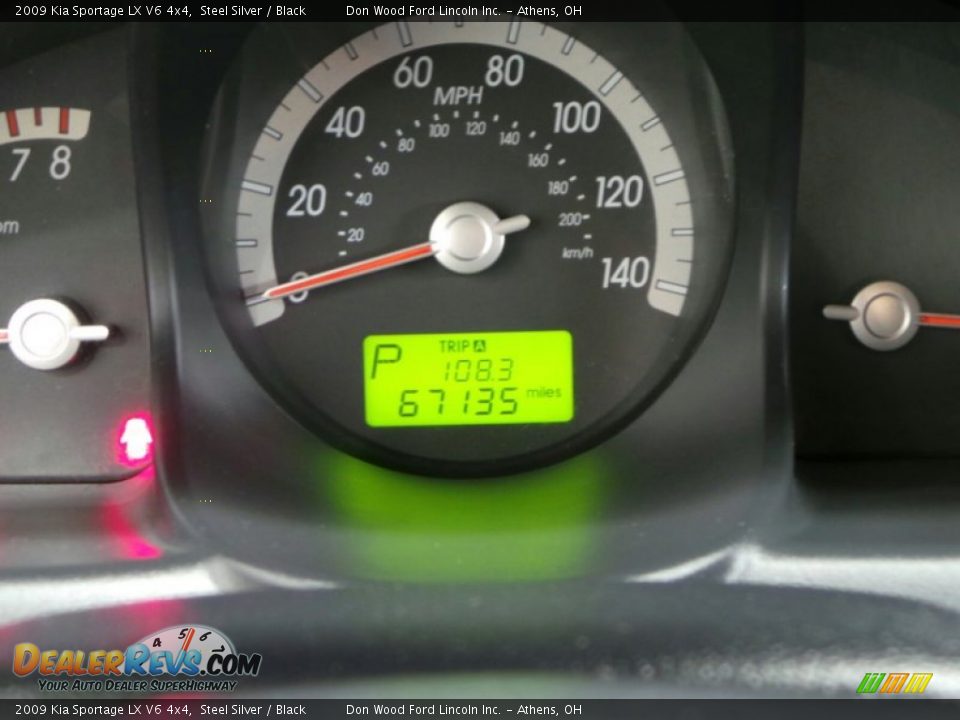 2009 Kia Sportage LX V6 4x4 Steel Silver / Black Photo #19
