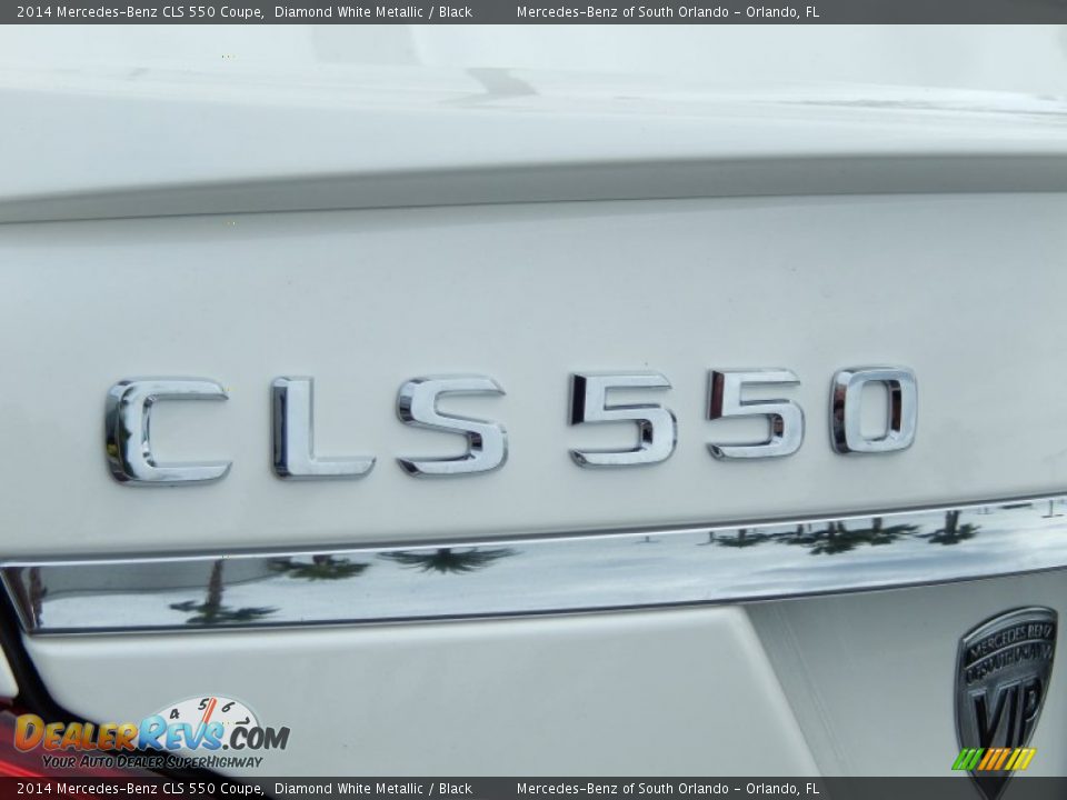 2014 Mercedes-Benz CLS 550 Coupe Diamond White Metallic / Black Photo #4