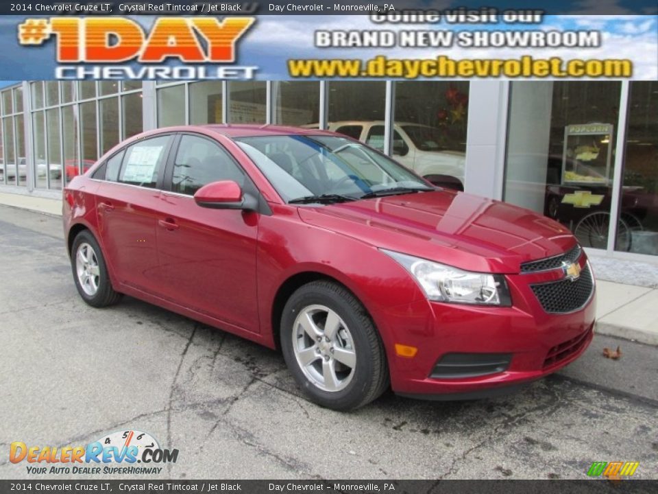 2014 Chevrolet Cruze LT Crystal Red Tintcoat / Jet Black Photo #1