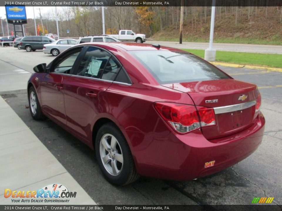 2014 Chevrolet Cruze LT Crystal Red Tintcoat / Jet Black Photo #6