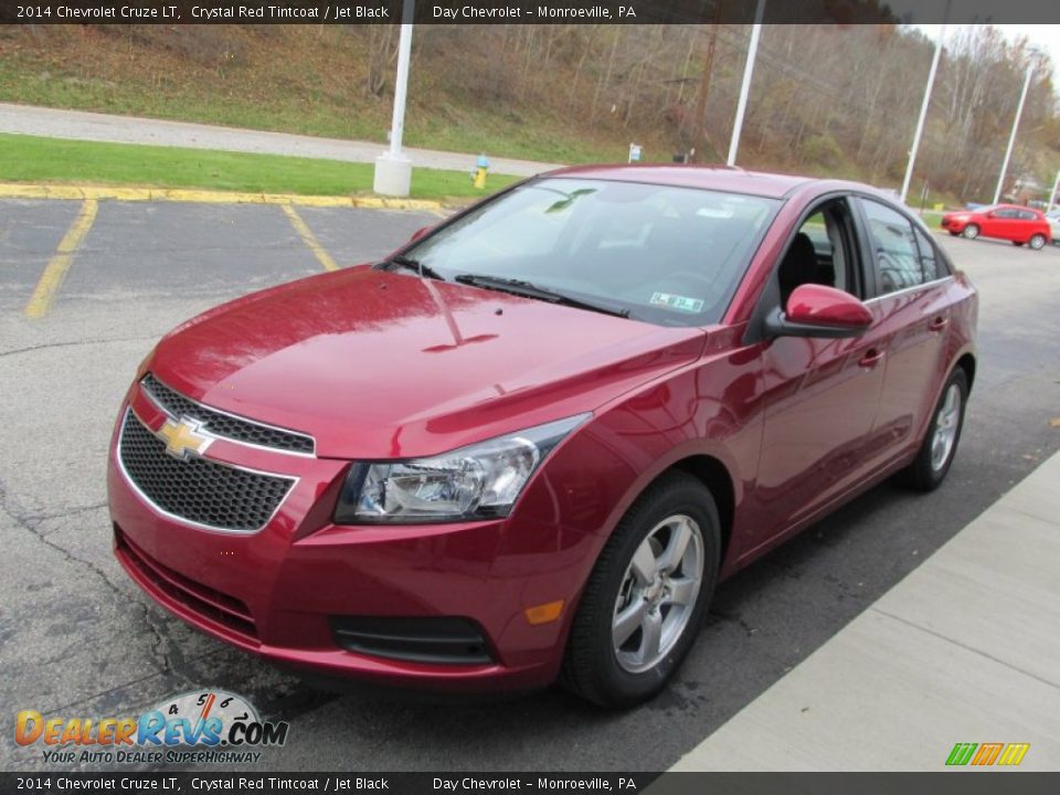 2014 Chevrolet Cruze LT Crystal Red Tintcoat / Jet Black Photo #7