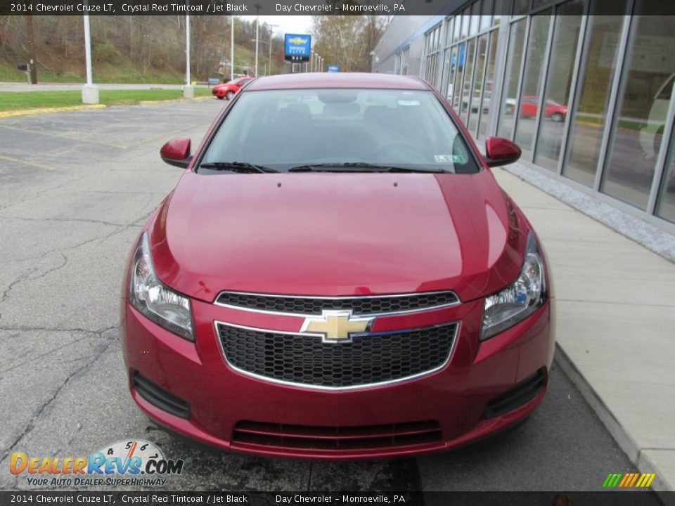 2014 Chevrolet Cruze LT Crystal Red Tintcoat / Jet Black Photo #8