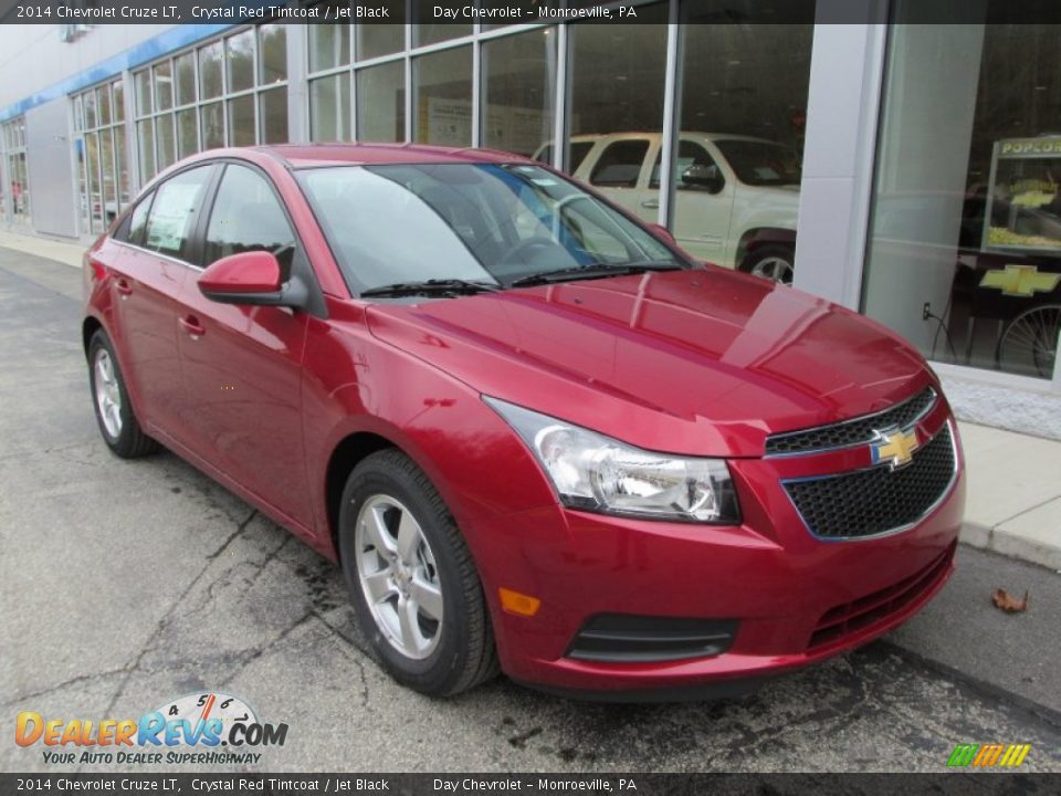 2014 Chevrolet Cruze LT Crystal Red Tintcoat / Jet Black Photo #9