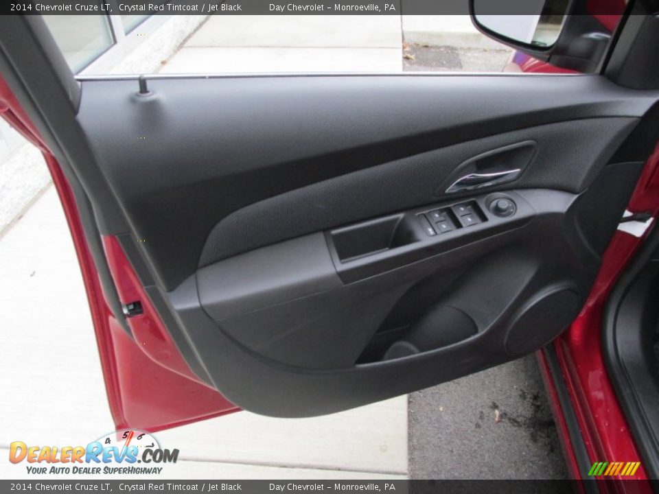 2014 Chevrolet Cruze LT Crystal Red Tintcoat / Jet Black Photo #10