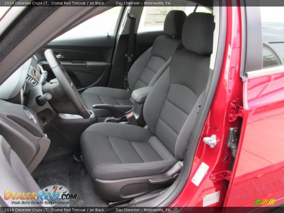 2014 Chevrolet Cruze LT Crystal Red Tintcoat / Jet Black Photo #11