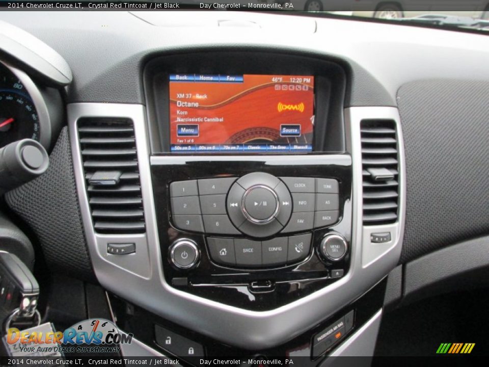 2014 Chevrolet Cruze LT Crystal Red Tintcoat / Jet Black Photo #14