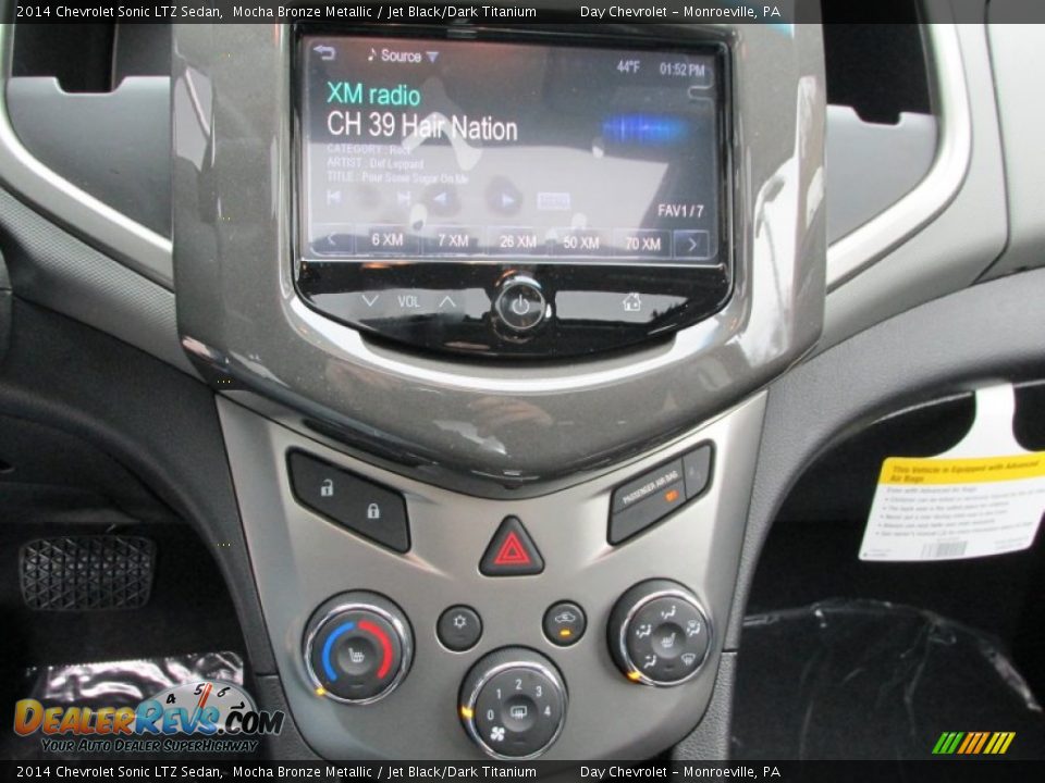 Controls of 2014 Chevrolet Sonic LTZ Sedan Photo #17