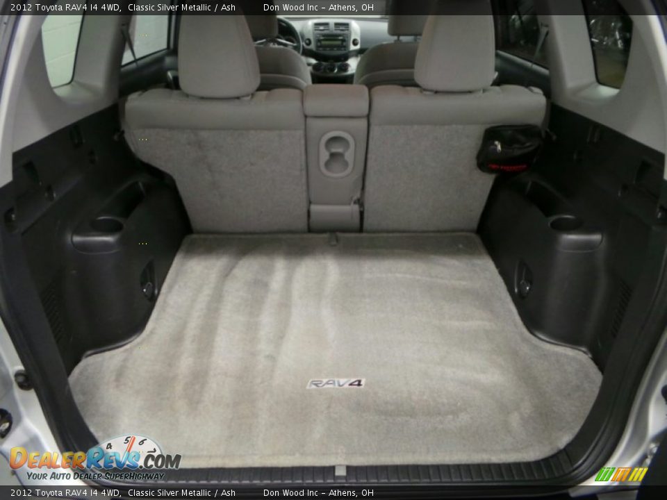 2012 Toyota RAV4 I4 4WD Classic Silver Metallic / Ash Photo #4