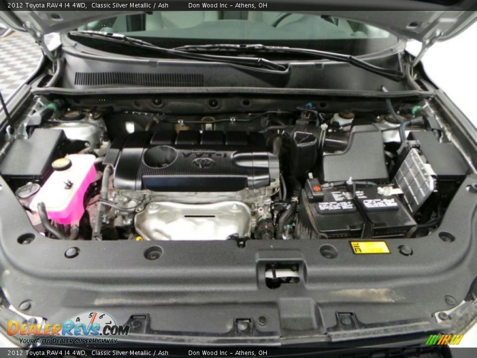 2012 Toyota RAV4 I4 4WD Classic Silver Metallic / Ash Photo #5
