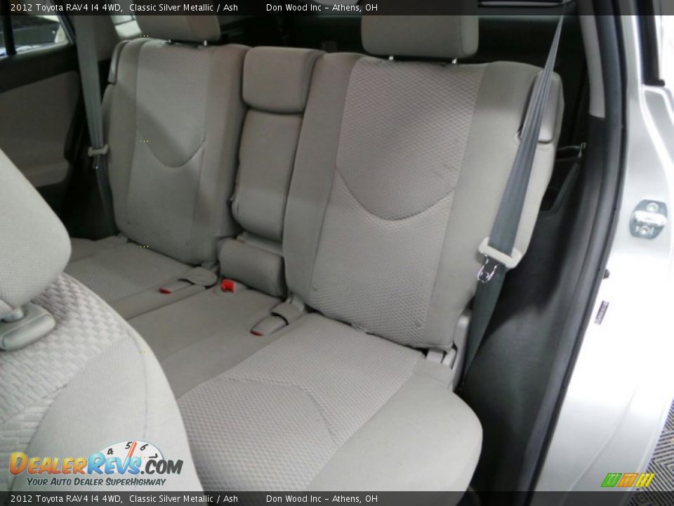 2012 Toyota RAV4 I4 4WD Classic Silver Metallic / Ash Photo #7