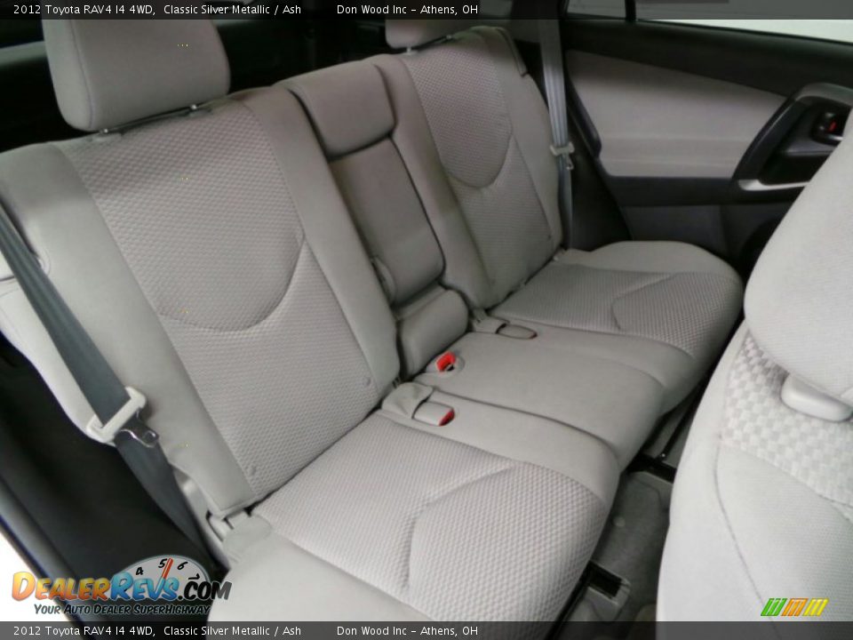 2012 Toyota RAV4 I4 4WD Classic Silver Metallic / Ash Photo #8