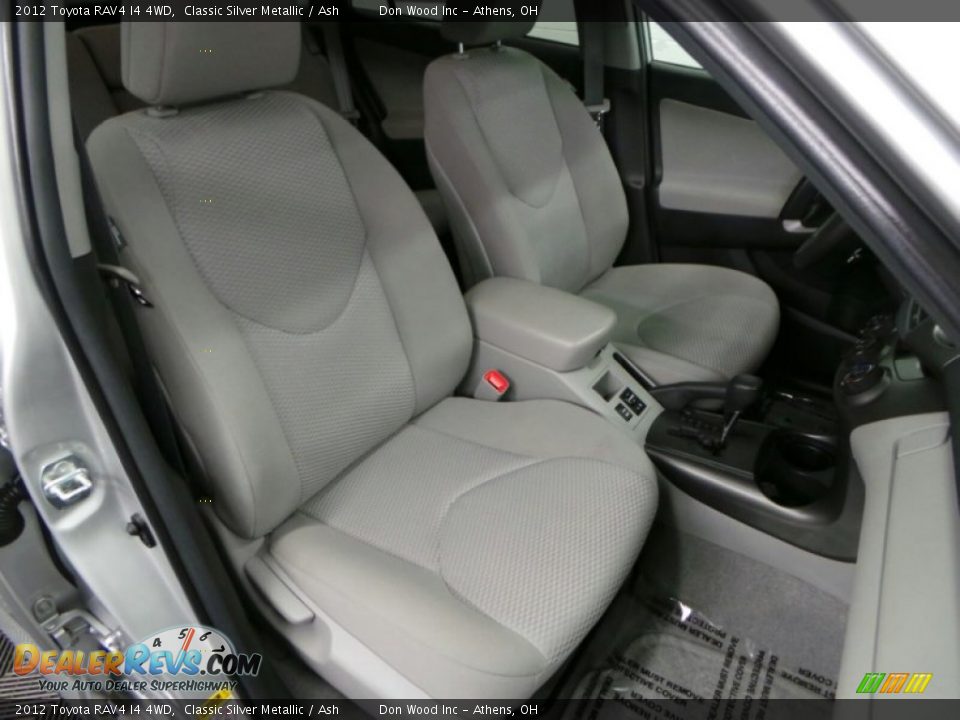 2012 Toyota RAV4 I4 4WD Classic Silver Metallic / Ash Photo #9