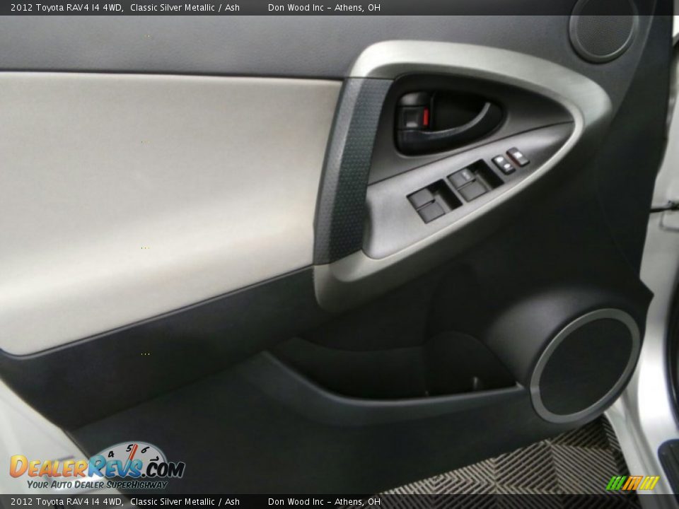 2012 Toyota RAV4 I4 4WD Classic Silver Metallic / Ash Photo #10