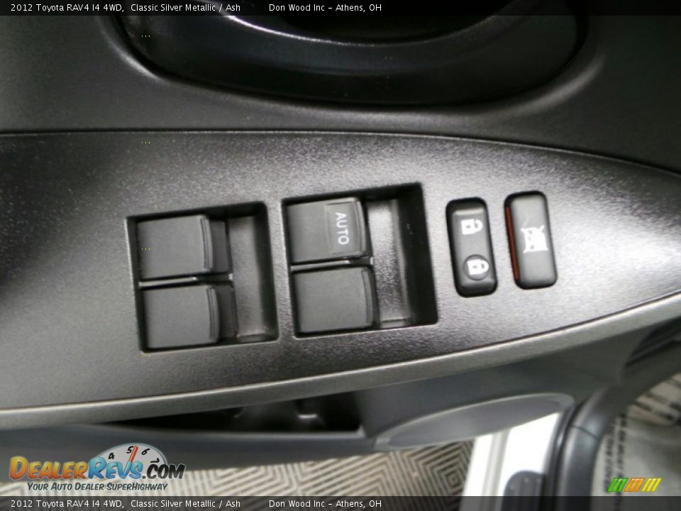 2012 Toyota RAV4 I4 4WD Classic Silver Metallic / Ash Photo #11