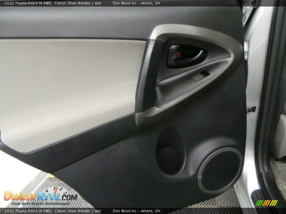 2012 Toyota RAV4 I4 4WD Classic Silver Metallic / Ash Photo #12