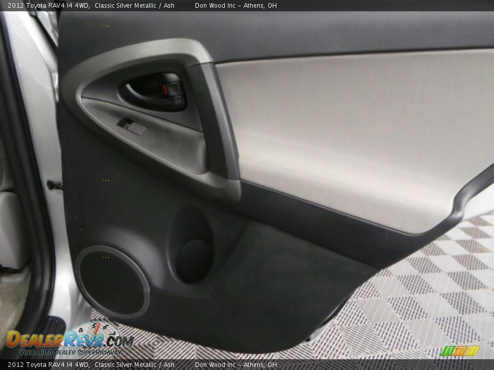 2012 Toyota RAV4 I4 4WD Classic Silver Metallic / Ash Photo #13