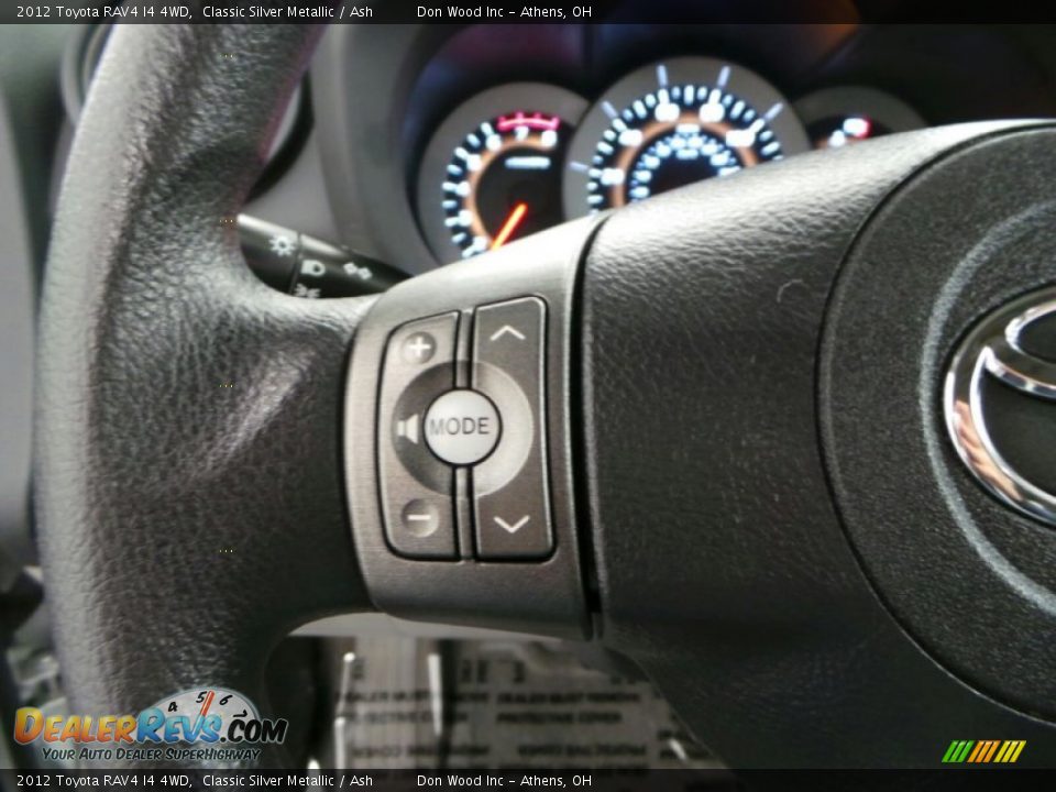 2012 Toyota RAV4 I4 4WD Classic Silver Metallic / Ash Photo #16