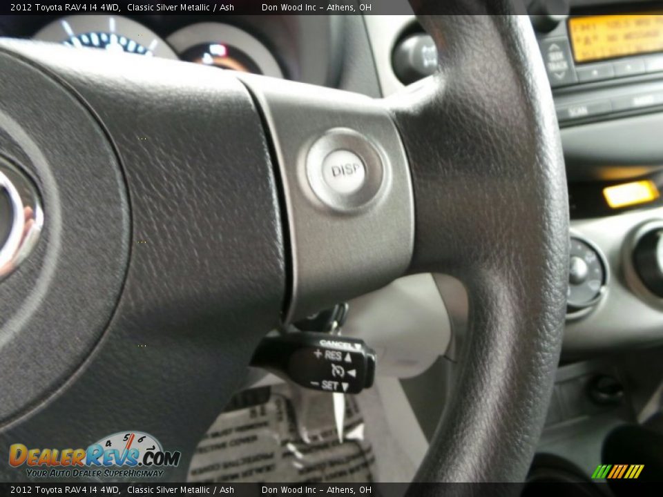 2012 Toyota RAV4 I4 4WD Classic Silver Metallic / Ash Photo #17