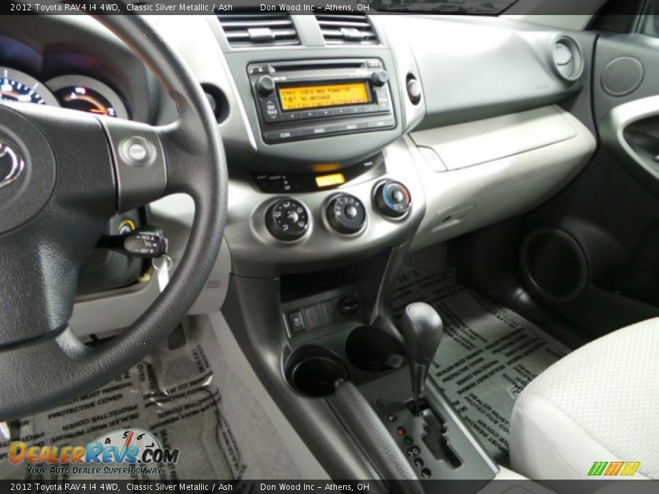 2012 Toyota RAV4 I4 4WD Classic Silver Metallic / Ash Photo #23