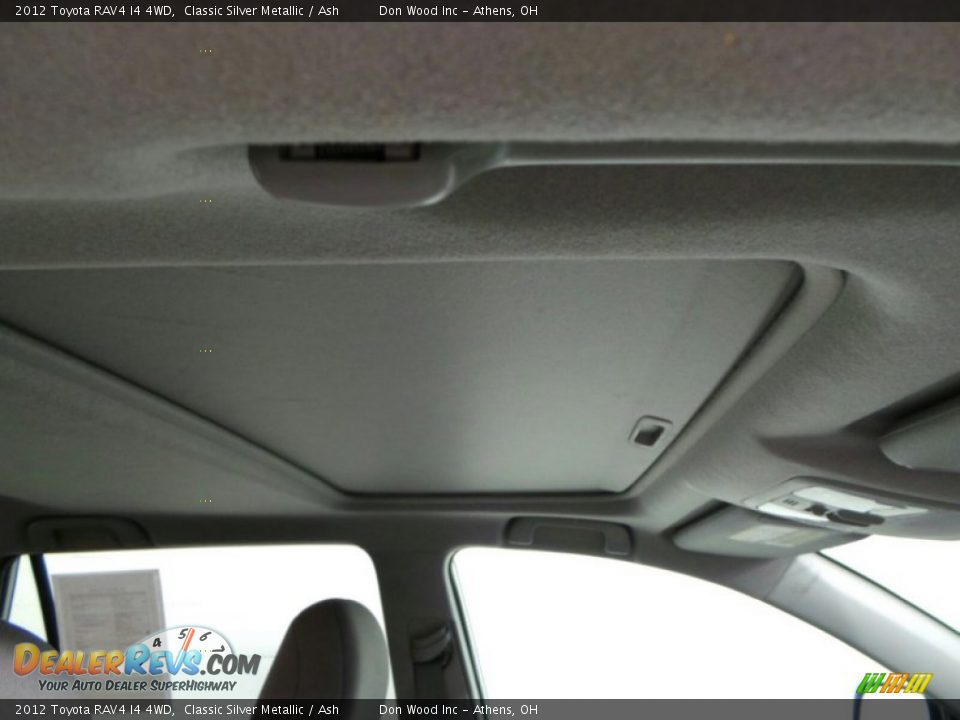 2012 Toyota RAV4 I4 4WD Classic Silver Metallic / Ash Photo #24